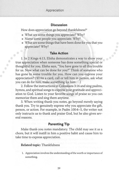 Excerpt Preview Image - 9 of 10 - Parenting with Scripture: A Topical Guide for Teachable Moments
