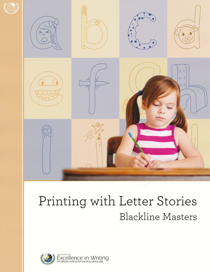 Printing with Letter Stories Black Line Masters Jill Pike