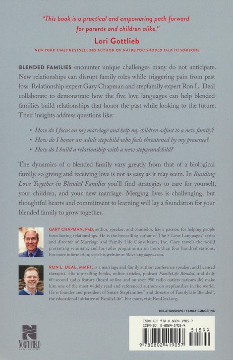 Building Love Together In Blended Families Gary Chapman Ron L Deal Christianbook Com