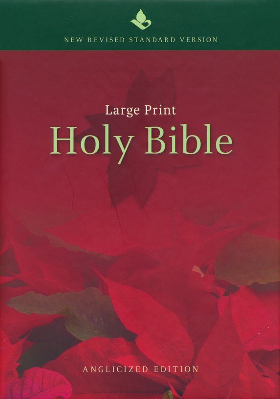 French Large Print Bible, Burgundy Thumb by Bible Society