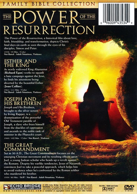 The Power of the Resurrection with 3 Bonus Movies Christianbook