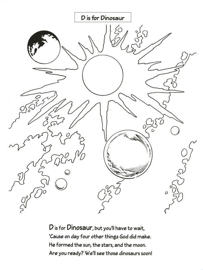 Download D Is For Dinosaur Coloring Book Ken Ham Mally Ham 9781683440154 Christianbook Com