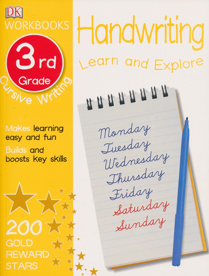 3rd Grade Cursive Handwriting Workbook: Cursive Handwriting Workbook for  Kids Beginners Cursive Writing Practice Book (Paperback)