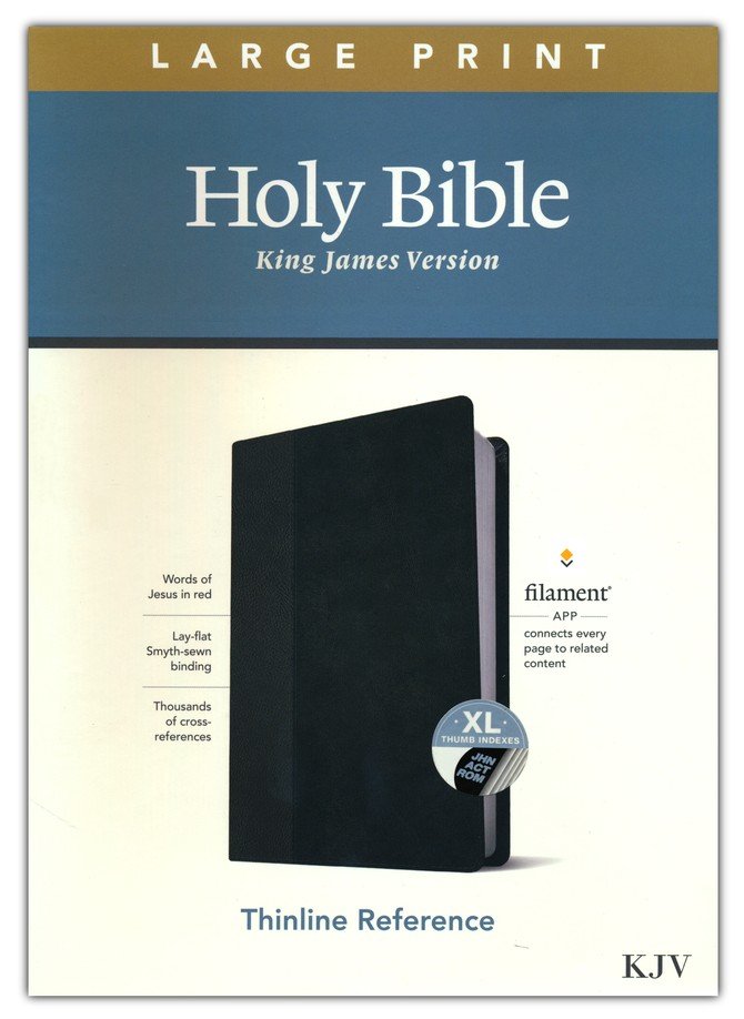 French Large Print Bible, Burgundy Thumb by Bible Society