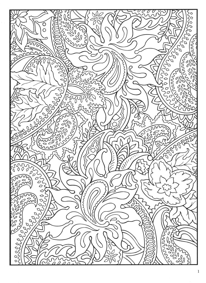 Download Paisley Designs Coloring Book Marty Noble 9780486456423 Christianbook Com