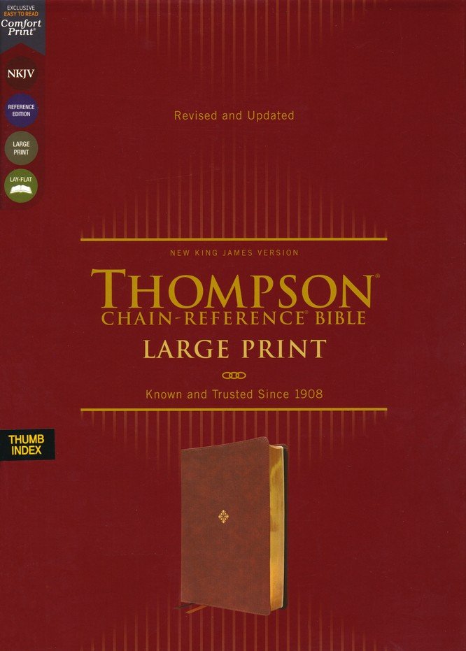 KJV Thompson Chain Reference Bible - Calfskin Leather