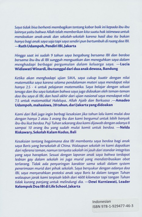 Ministry Booklet Indonesian