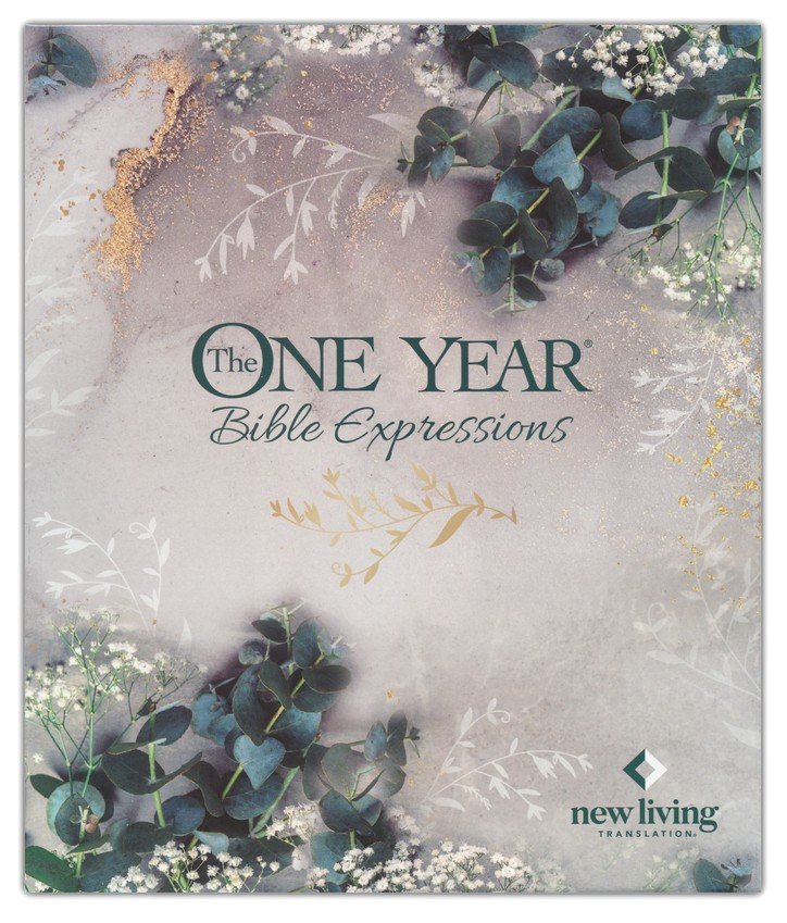 The One Year Bible Expressions, Soft imitation leather, Tidewater