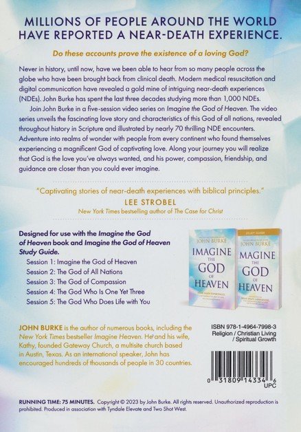 Imagine the God of Heaven DVD Experience: John Burke: 9781496479983 