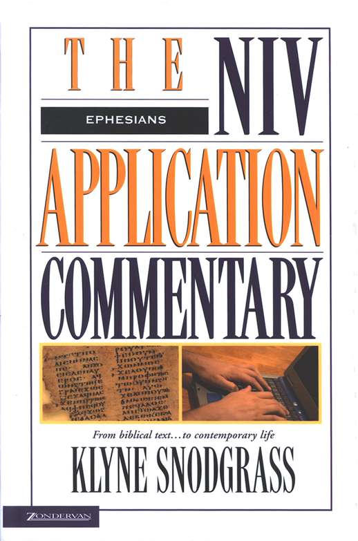 Ephesians Niv Application Commentary Nivac - 