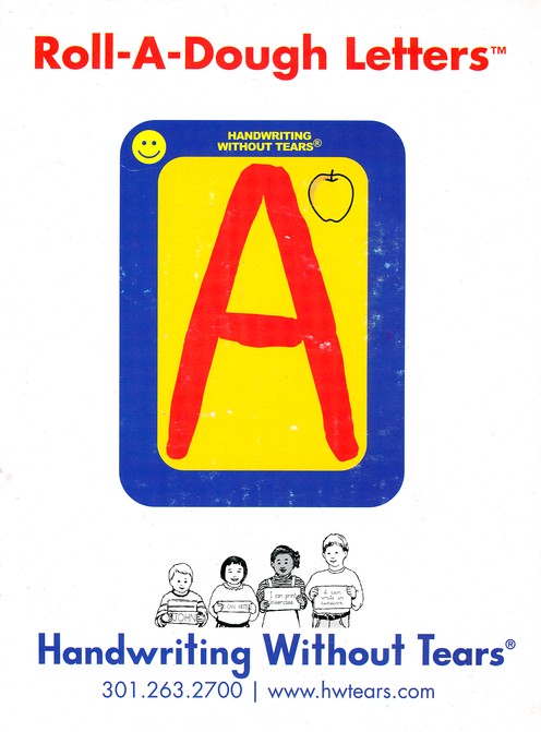 Roll-A-Dough Letters (Grades Pre-K & K)