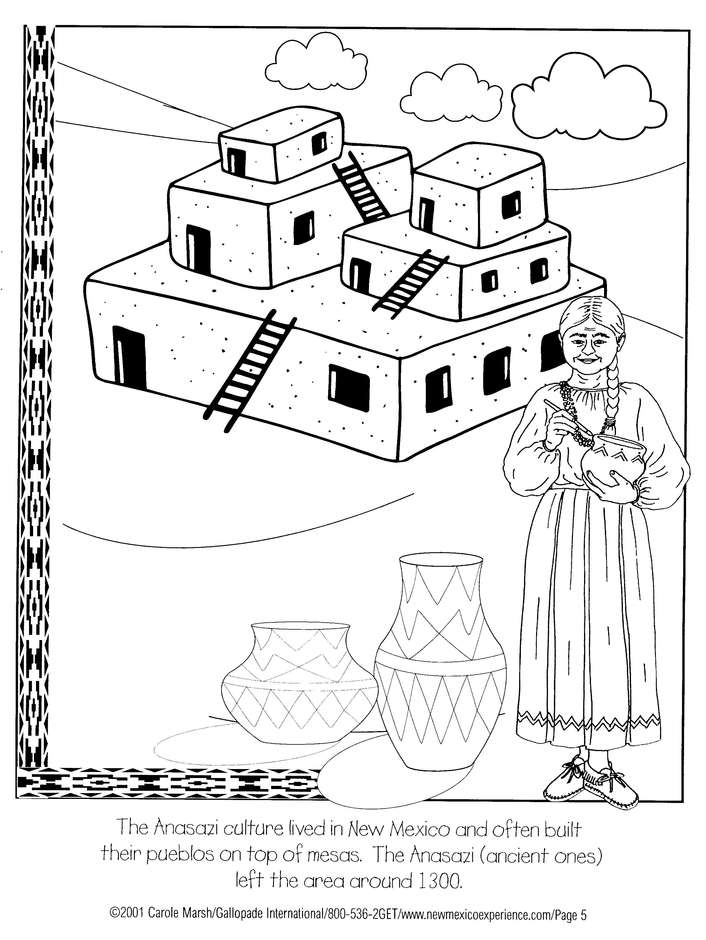 Loudlyeccentric: 35 New Mexico Coloring Pages