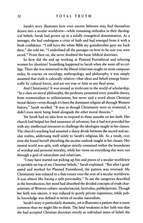 Excerpt Preview Image - 7 of 10 - Total Truth: Liberating Christianity from Its Cultural Captivity (Study Guide Edition)