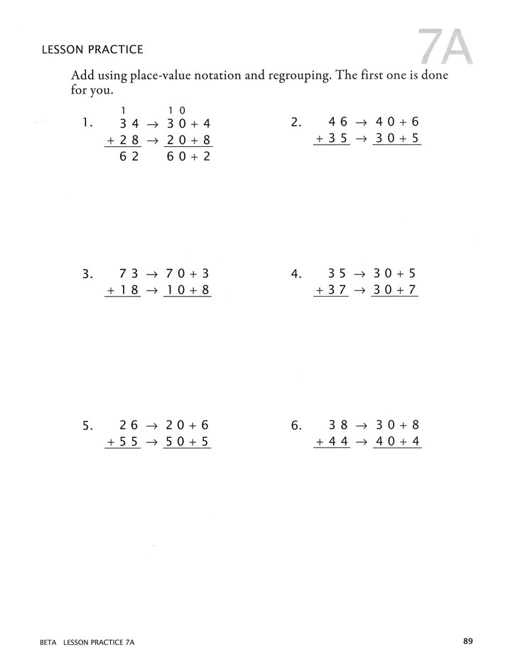 math u see extra worksheets studying worksheets