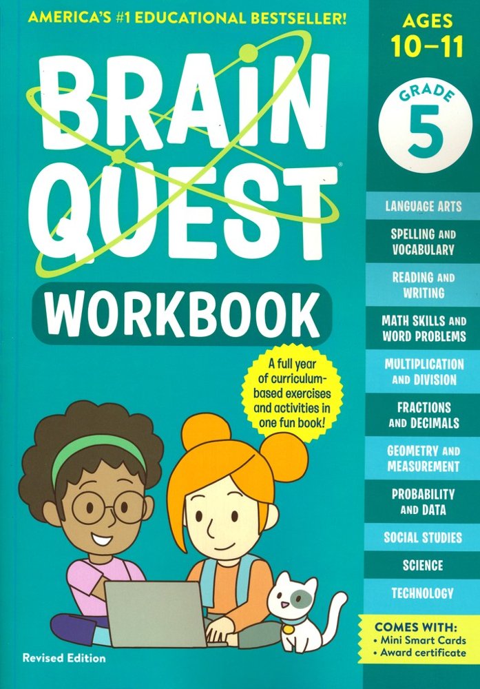 Brain Quest Workbook: 5th Grade Revised Edition, Revised Edition