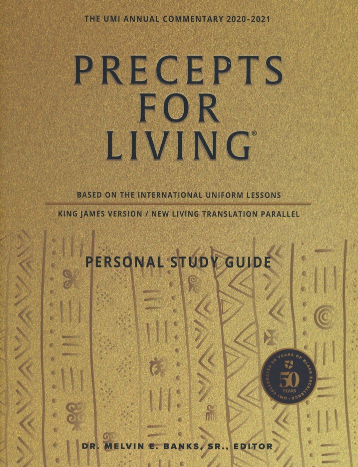 2020 2021 Precepts For Living The Umi Annual Commentary Study Guide Edited By Dr Melvin E Banks Sr 9781683535171 Christianbook Com