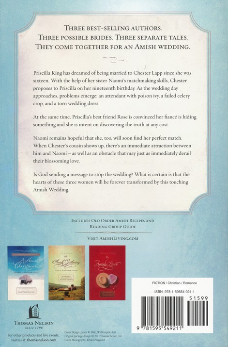 Back Cover Preview Image - 7 of 7 - An Amish Wedding