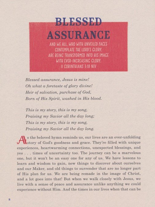 Blessed assurance