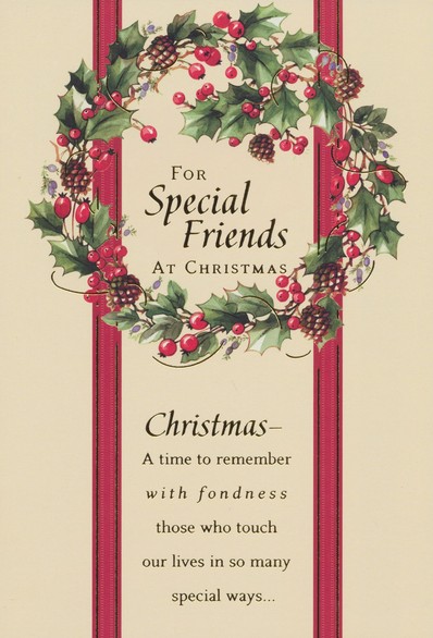 Friends christmas cards