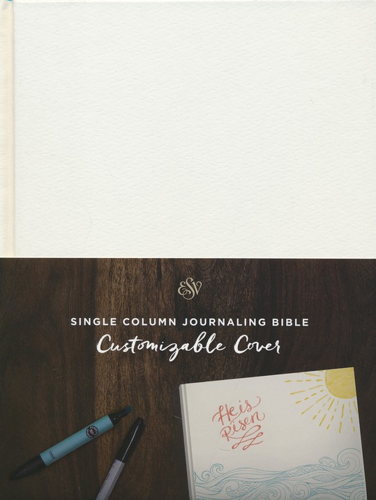 ESV Single Column Journaling Bible (Customizable Cover): 9781433555824 