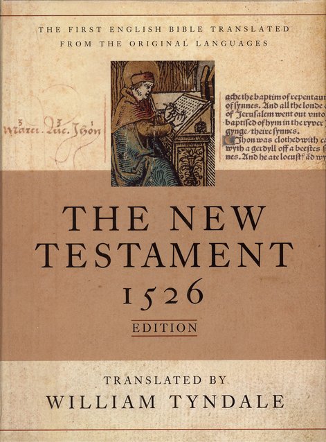 The Tyndale New Testament 1526 Edition Genuine Leather Black - 