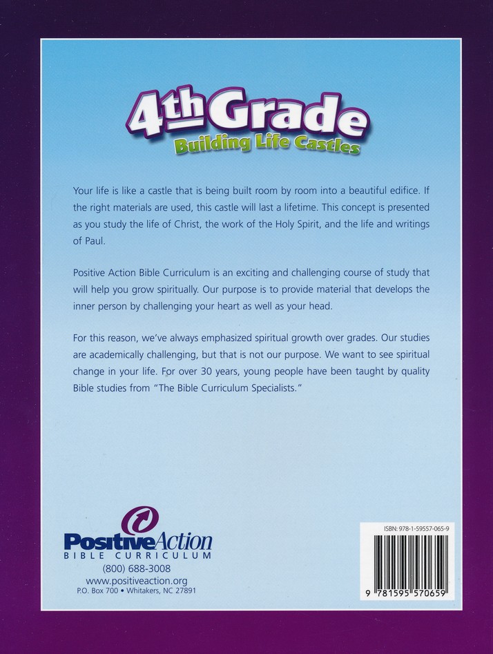 Building Life Castles Student Manual 4th Grade - 