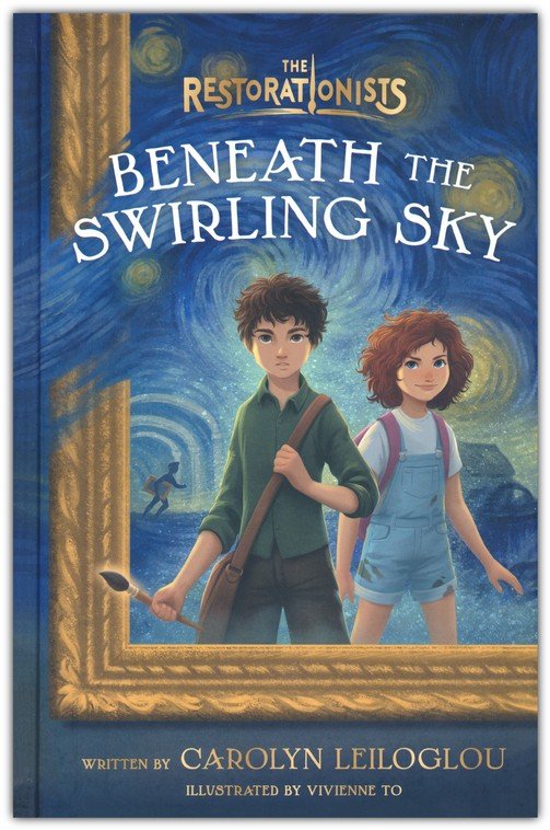 #1:　Hardcover,　the　Sky,　9780593579527　Beneath　Leiloglou:　Swirling　Carolyn
