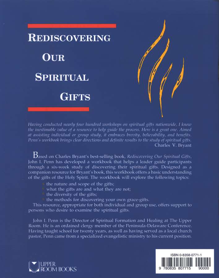 Back Cover Preview Image - 12 of 12 - Rediscovering Our Spiritual Gifts Workbook