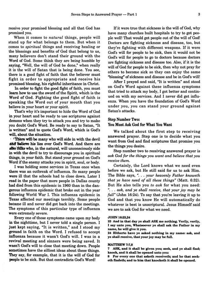 bible prayer study course kenneth hagin pdf