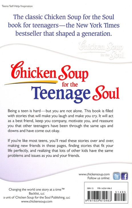 Chicken Soup For The Teenage Soul Stories Of Life Love And Learning Jack Canfield Mark Victor Hansen 9781623610463 Christianbook Com