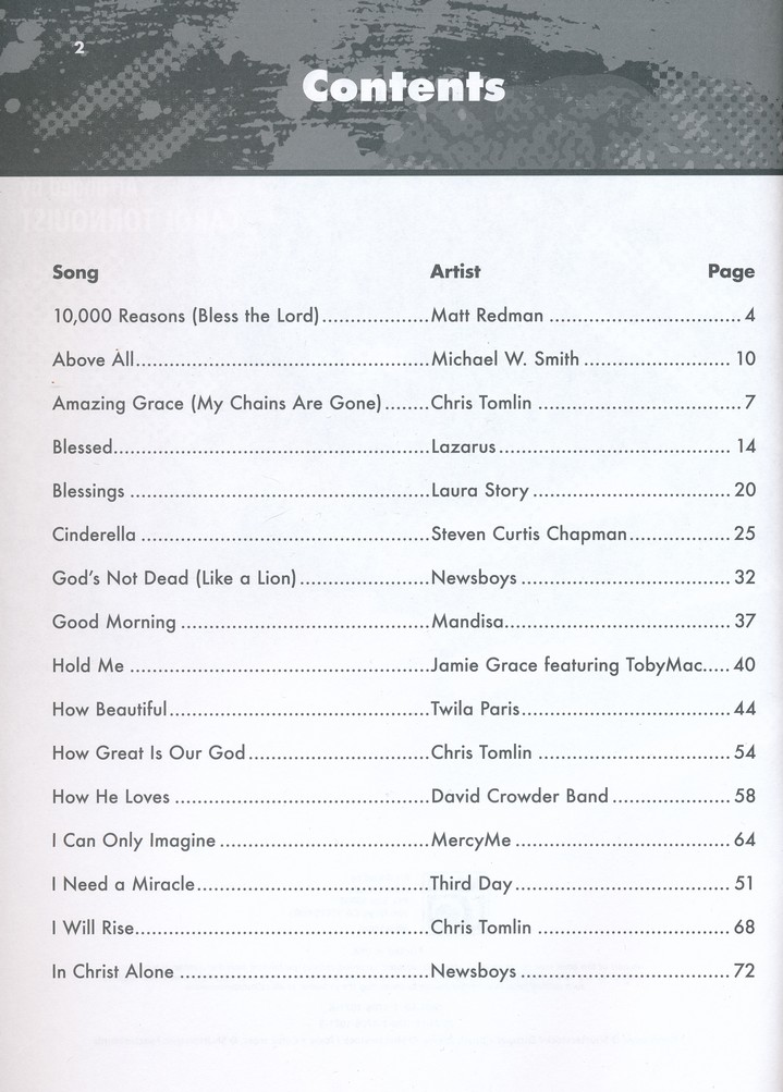 Giant Book Of Christian Sheet Music Easy Piano - 