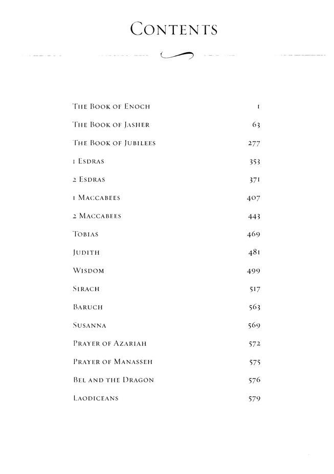 The Researchers Library Of Ancient Texts Volume One The Apocrypha Includes The Books Of Enoch Jasher And Jubilees - 