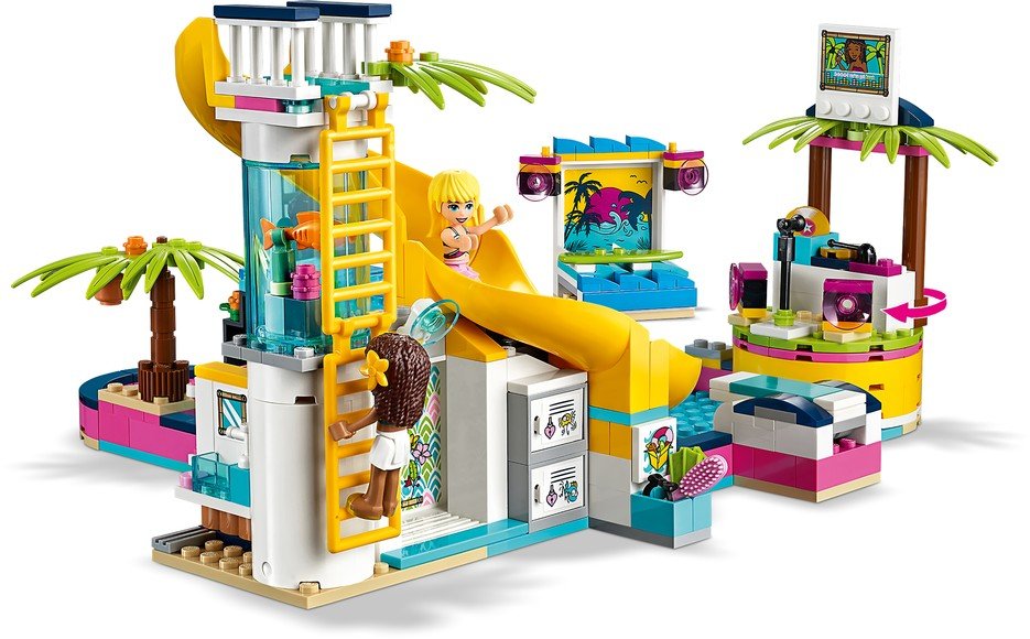 lego friends summer pool party