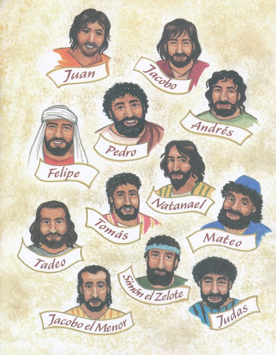 12 discipulos de jesus