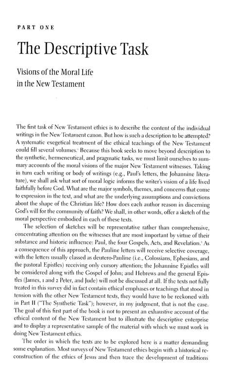 Excerpt Preview Image - 6 of 11 - The Moral Vision of the New Testament