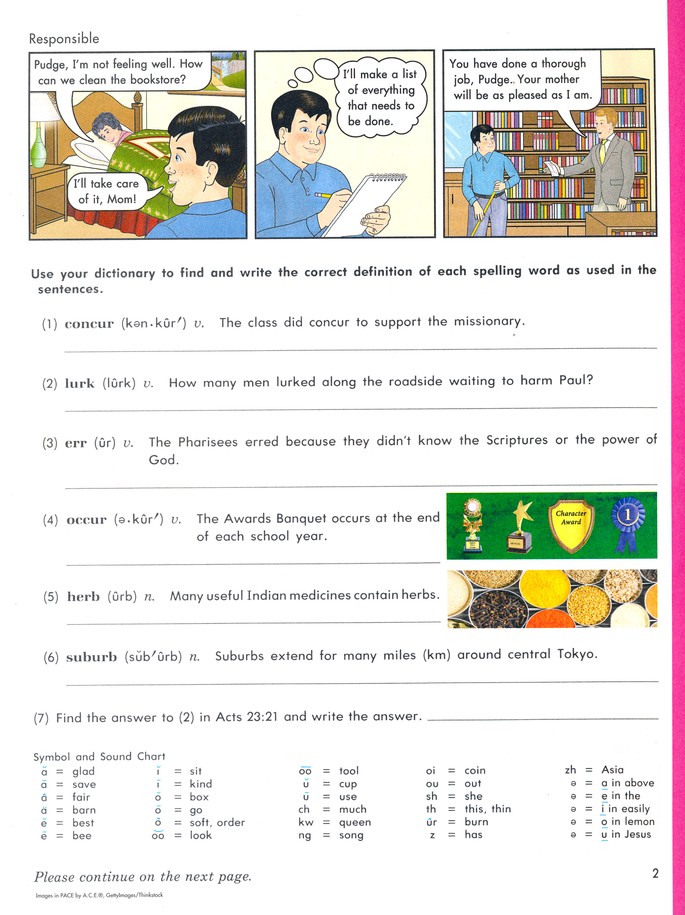 Grade 9 Etymology Pace 1104 4th Edition Christianbook Com