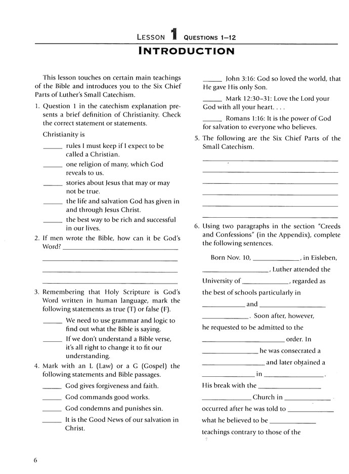 52++ Small catechism pdf Funny Cats Life