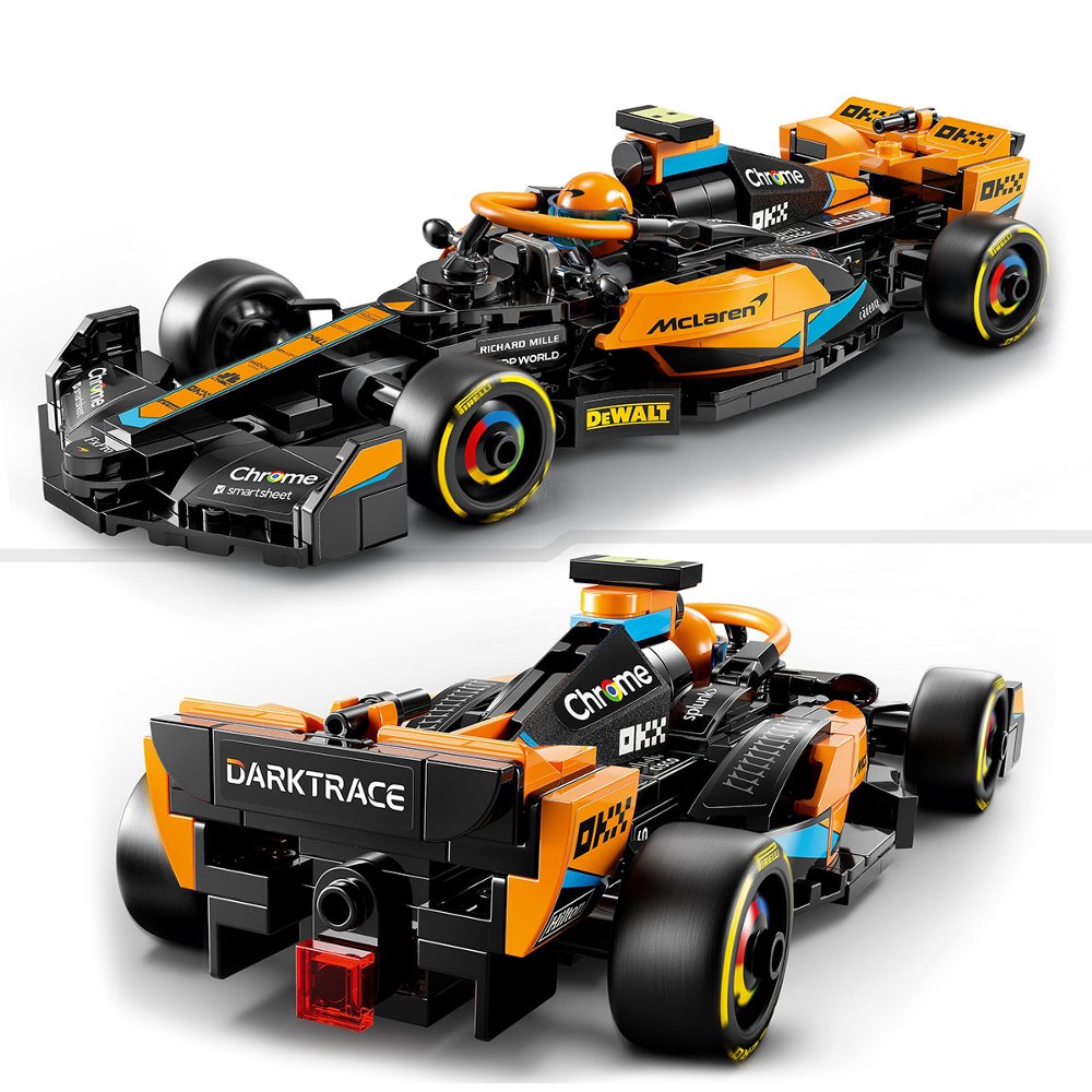 McLaren Racing Car Formula 1 Leggings For Men - Sporty Chimp