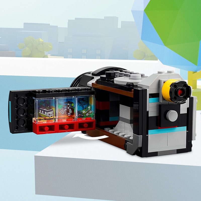 LEGO Creator 3 in 1 Retro Camera Toy, Transforms from Toy  Camera to Retro Video Camera to Retro TV Set, Photography Gift for Boys and  Girls Ages 8 Years Old and