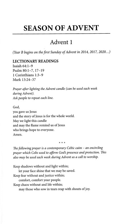 Prayers For All Seasons Set Based On The Revised Common Lectionary - 