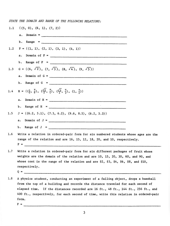 Advanced High School Or College Elective Precalculus Paces 11 Christianbook Com