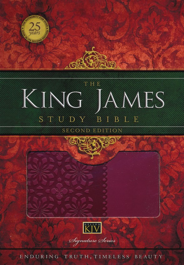 The King James Study Bible, Full Color - Thomas Nelson Bibles