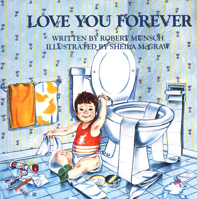 love you forever book images
