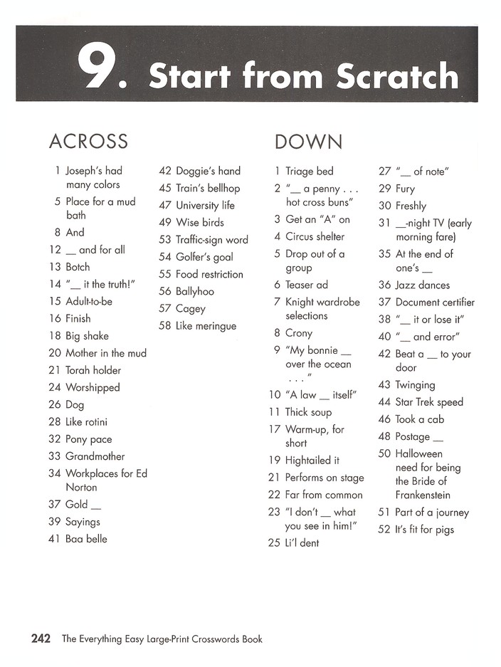 Large Print Quick Crosswords Volume 13