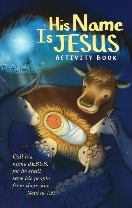 His Name Is Jesus Activity Book Christianbook Com