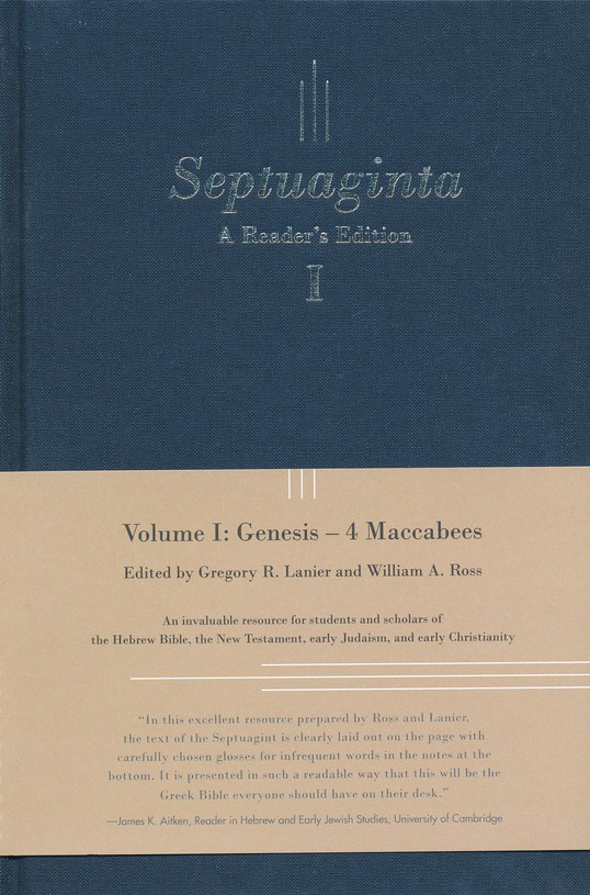 Septuaginta A Readers Edition Hardcover Blue 2 Volumes - 