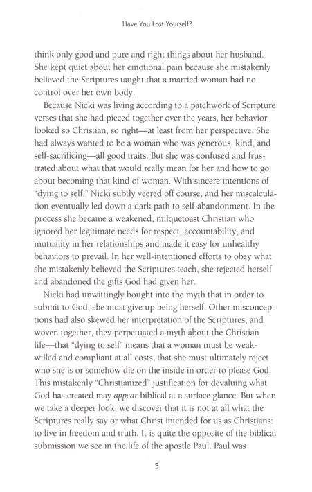 Excerpt Preview Image - 5 of 7 - The Myth of the Submissive Christian Woman: Walking with God  without Being Stepped On by Others