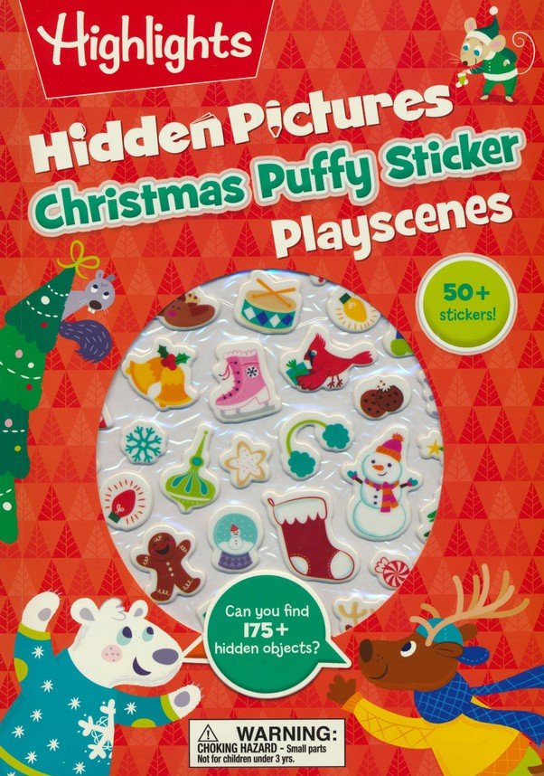 Hidden Pictures® Puffy Sticker Playscenes Highlights Puffy Sticker Playscenes