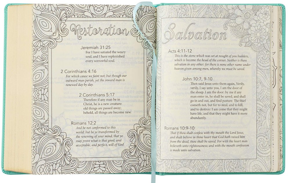 Kjv My Promise Bible Imitation Leather Teal Christianbook Com