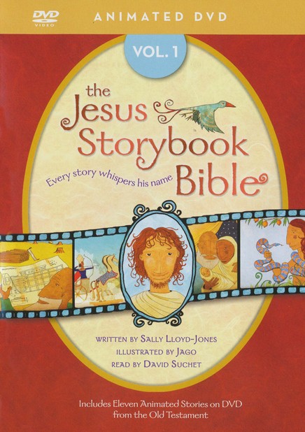 The Jesus Storybook Bible Animated DVD, Volumes 1-4: Narrated By: David  Suchet By: Sally Lloyd-Jones Illustrated By: Jago 